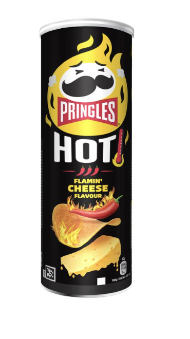 Чіпси PRINGLES HOT - CHEESE & CHILI 160г 